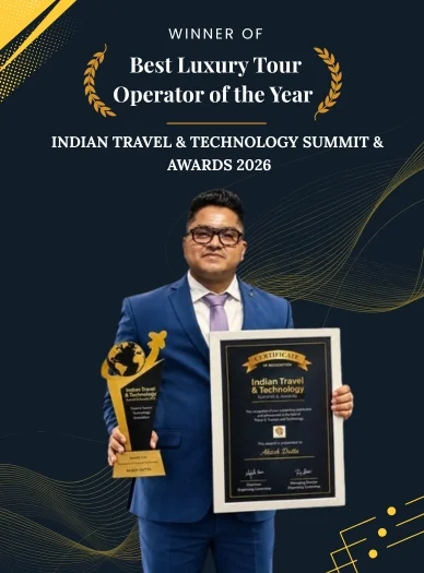 Akash Dutta - Winner of Best Luxury Tour Operator of the Year - Indian Travel & Technology Summit & Awards 2026